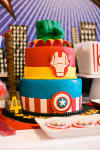 Avengers Endgame birthday cake