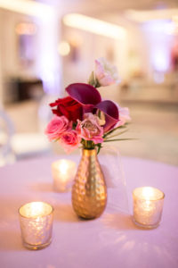 Scarlett Events, Scarlett Events launch party, Calla lillies, candles